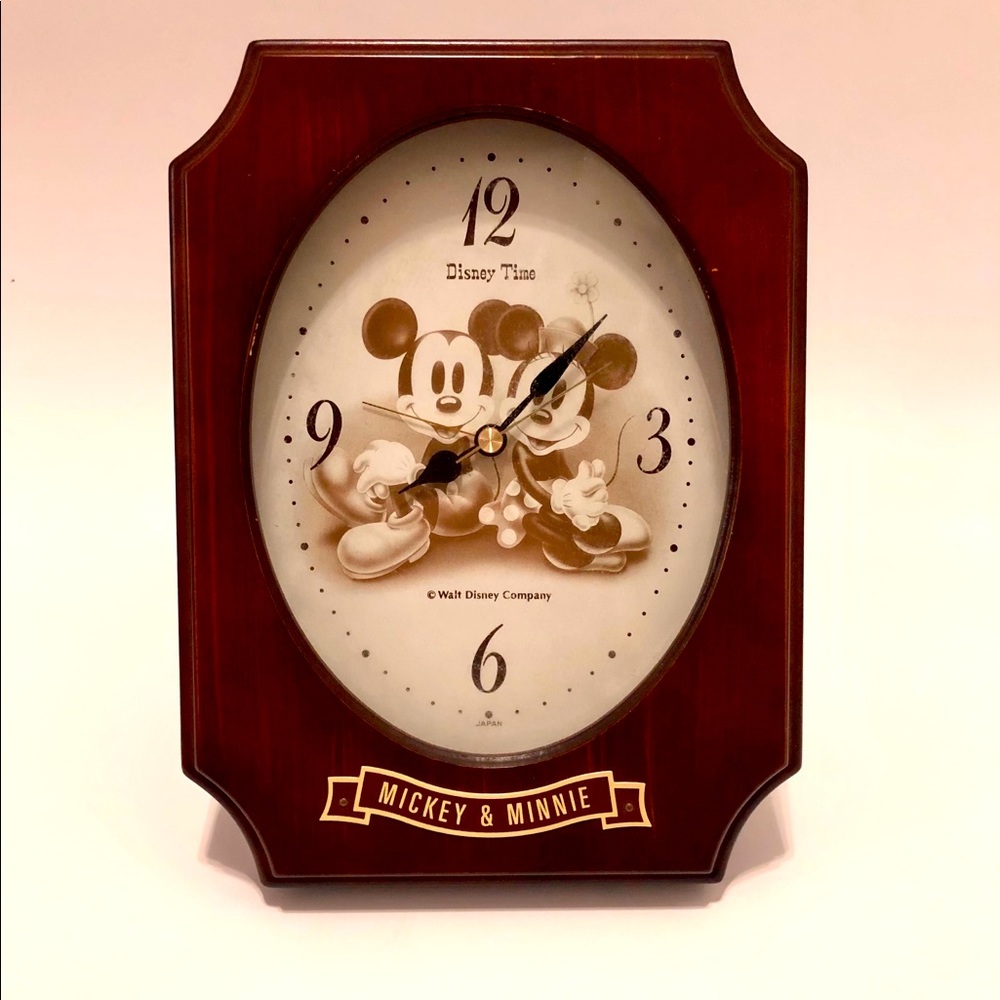 Vintage Mickey Mouse Singing Clock